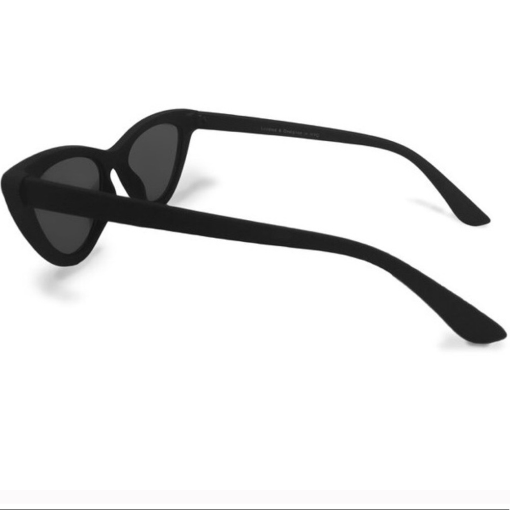 SALE Rose Gold Polarized Cat Eye Sunglasses - Picture 5 of 6